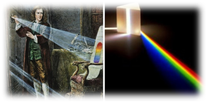 Newton and prism